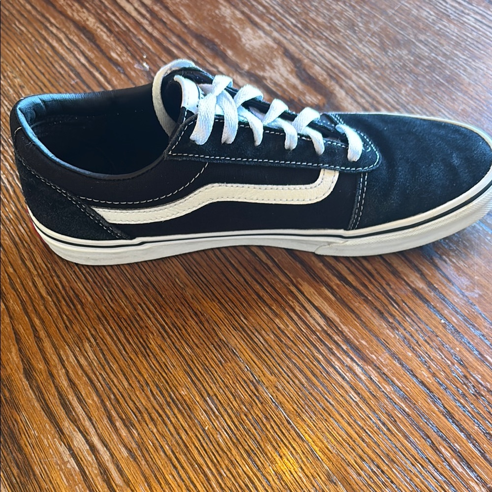 Vans Black and White Men's Shoes